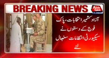 Azad Kashmir: Pak Army Has Taken Control For Election Security