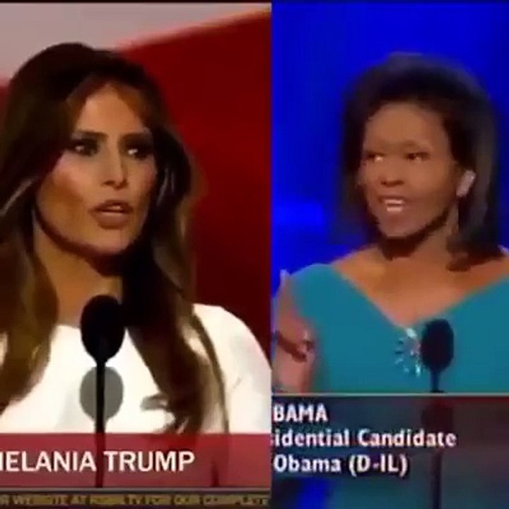 Etats Unis : Quand Melania Trump plagie le discours de Michèle Obama