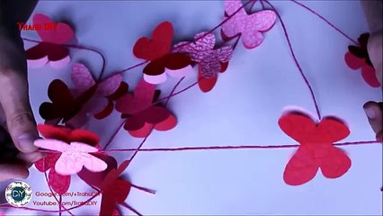 Video herunterladen: DIY -Butterflies Wall-Room Decor __ Make Paper Butterflies__ Easy Paper Crafts