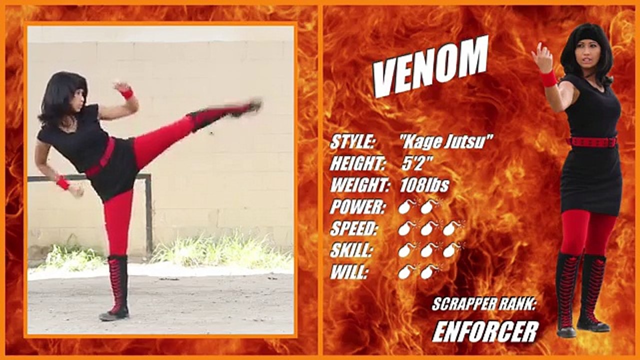 Karate Girl vs Kickboxing Guy - Martial Arts Fight Scene