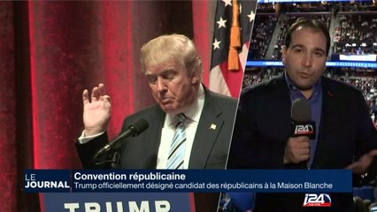 Trump officiellement candidat Républicain à la Présidentielle