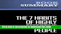 Download Summary: The 7 Habits of Highly Effective People - Stephen R. Covey: An Approach To