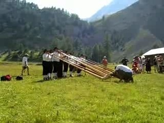 Queyras 2007 concert Prapremier corps des Alpes