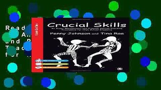 Read Crucial Skills: An Anger Management and Problem Solving Teaching Programme for High School