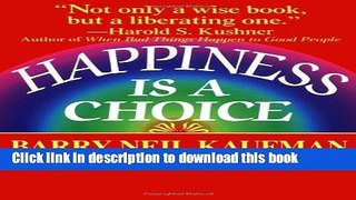 Read Book Happiness Is a Choice E-Book Free