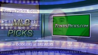 LA Dodgers vs. Milwaukee Brewers Pick Prediction MLB Baseball Odds Preview 6-28-2016