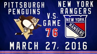 03-28-16 Rangers Post-Game PIT-NYR