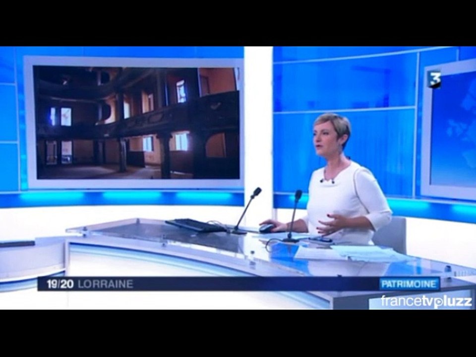 THEATRE DES BLEUS DE BAR - CHANTIERS BENEVOLES JUILLET 2016 - FRANCE 3