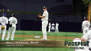 Will Harris, RHP, Houston Astros,Pitching Mechanics at 200 FPS