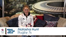 On the Road to Rio 2016: Natasha Hunt- Women's Rugby 7s