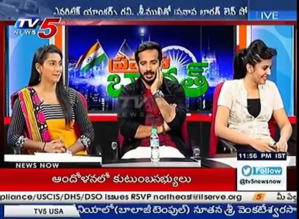 Anchor Ravi About His Relation With Lasya and Srimukhi _ TV5 News