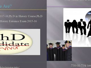 PHD Admission in India