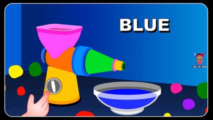 Learning Colors for Children Kids with Color Juicer Animated | Lets Learn Basic Nursery Color Nam