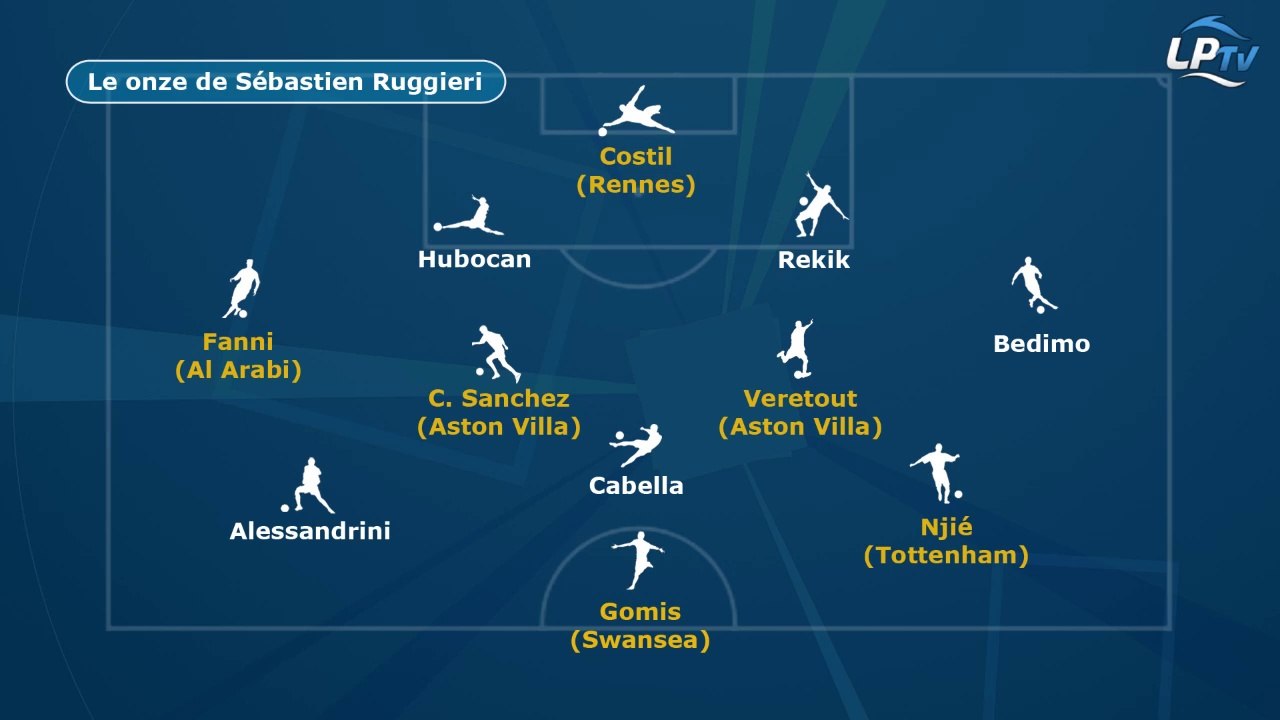 Mercatalk : le onze type de Sébastien Ruggieri