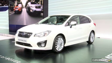 En direct du salon de Genève 2012 - La vidéo de la Subaru Impreza