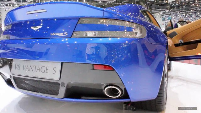 En direct du salon de Genève 2012 - La vidéo de l'Aston Martin Vantage