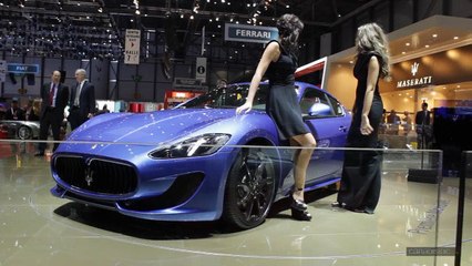En direct du salon de Genève 2012 - La vidéo de la Maserati GranTurismo Sport