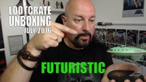 Lootcrate Unboxing - July 2016 - Futuristic