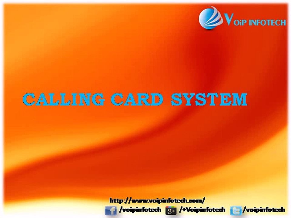 Calling Card System