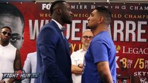 Deontay Wilder vs. Chris Arreola Intense Face Off at Final Press Conference!