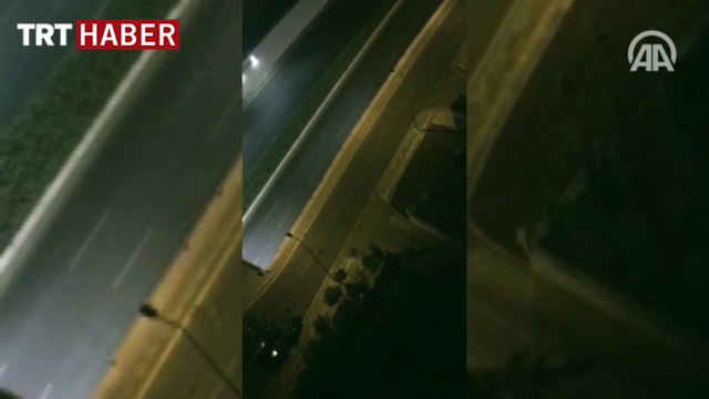 Jandarma Genel Komutanlığı önünde vatandaşlara saldırı anı