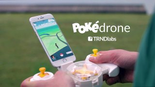 PokéDrone - Pokemon GO  mini Drone con GPS y cámara para atraparlos a todos!