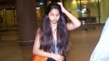 Shahrukh Khan's Daughter Suhana Khan Spotted At Mumbai Airport