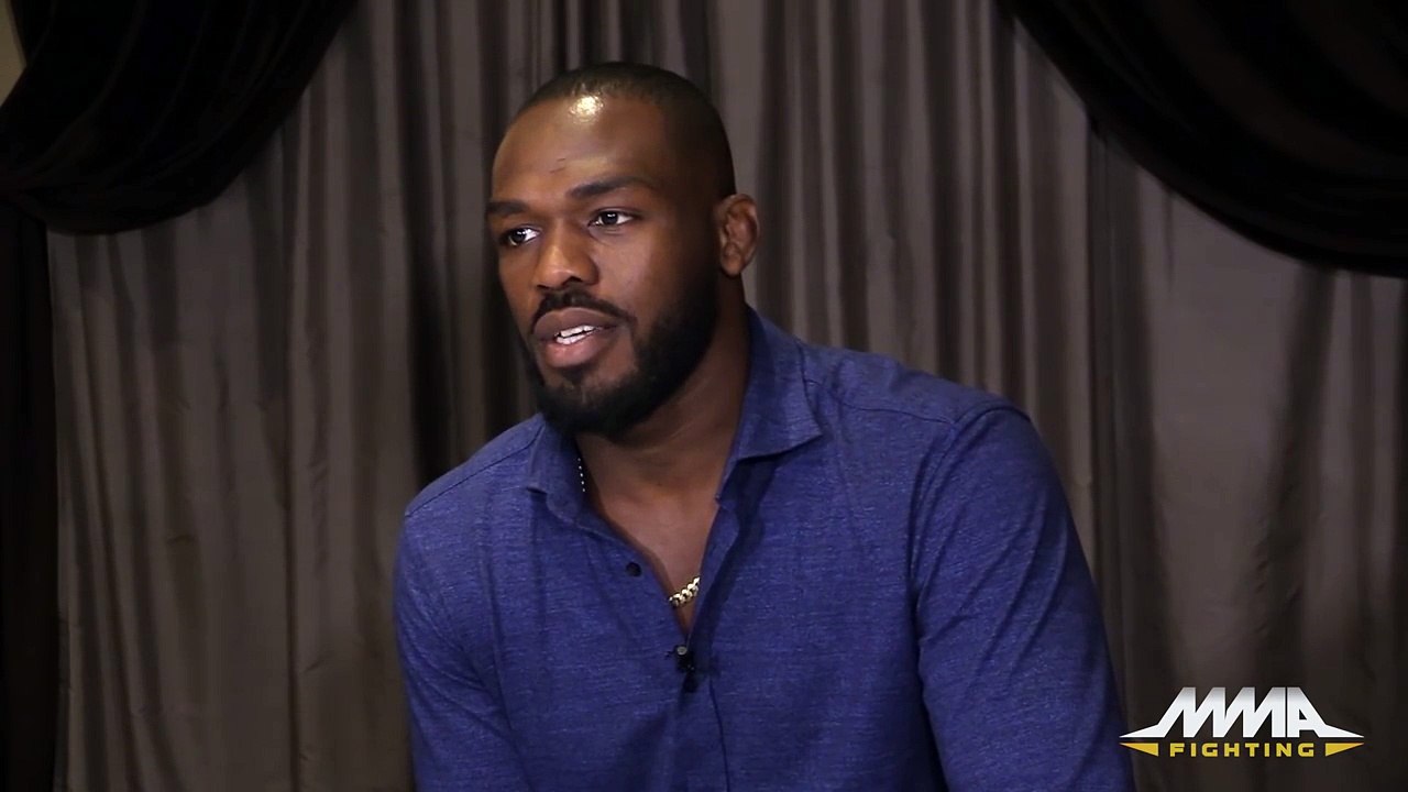 UFC 200: Jon Jones Media Lunch Scrum
