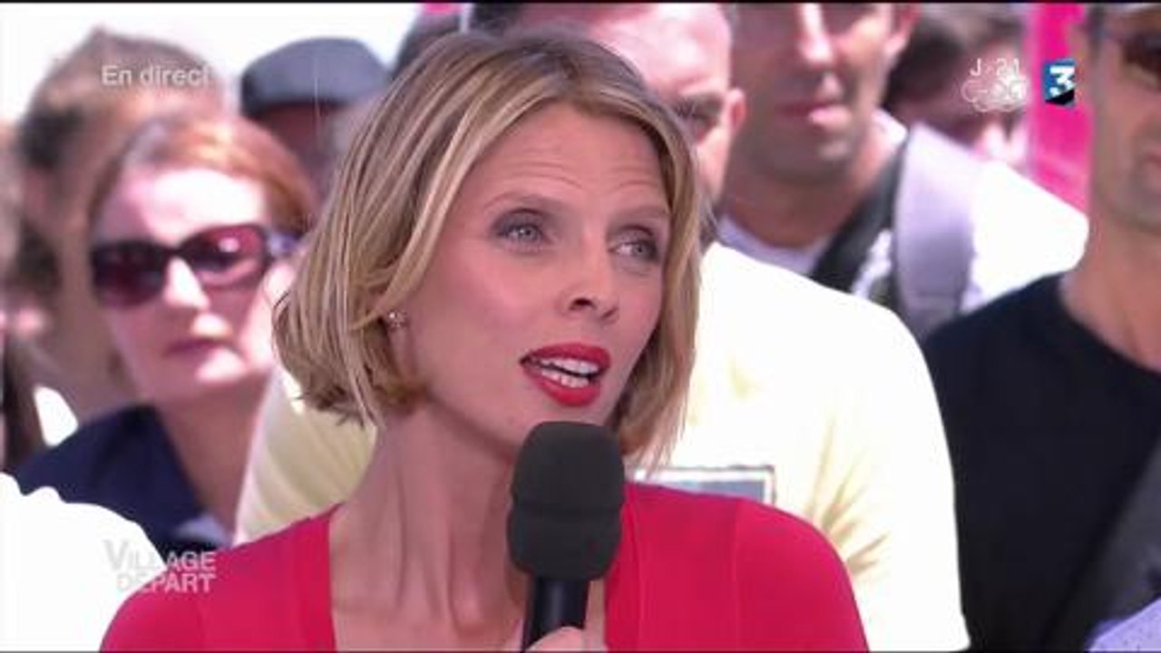 "Village départ", France 3 : Iris Mittenaere, miss France 2016 se blesse sur le Tour de France