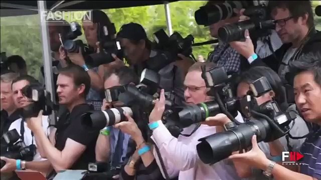 BURBERRY PRORSUM Front Row Spring Summer 2015 London by Fashion Channel