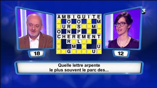 Le grand Slam , France 3 : Cyril Féraud reçoit un texto de sa grand-mère