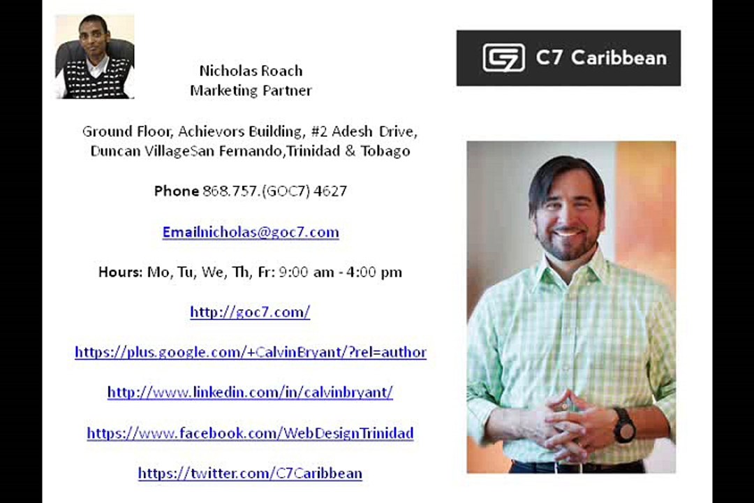 search engine optimization trinidad - Go C7