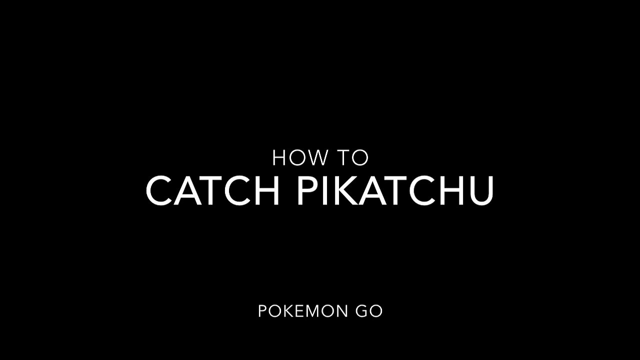 pokemon go pikachu evolution