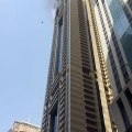 Fire has Broken out in Sulafa Tower Dubai Marina