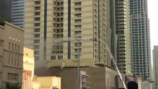 Fire Breaks out in Sulafa Tower in Dubai Marina