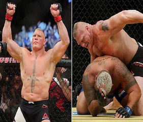 Lesnar Fails Drug Test