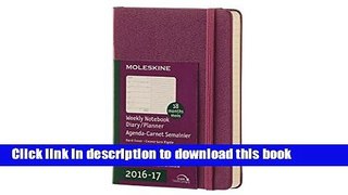 Read Moleskine 2016-2017 Weekly Notebook, 18M, Pocket, Grape Violet, Hard Cover (3.5 x 5.5)  Ebook