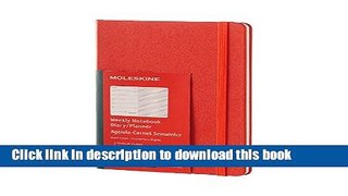 Read Moleskine 2017 Weekly Notebook, 12M, Large, Coral Orange, Hard Cover (5 x 8.25)  Ebook Online