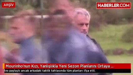 Mourinho'nun Kızı, Yanlışlıkla Yeni Sezon Planlarını Ortaya Çıkardı