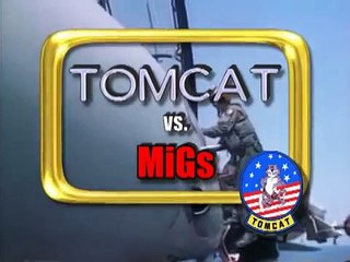 F-14 Tomcat vs Libya MiG-23 Dogfight