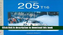 [PDF] Peugeot 205 T16 (Rally Giants) Read Full Ebook