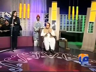 Ayesha Jahanzeb What A Singing Quality Khabarnaak On Geo News  16 January 2016