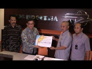 PT Pos Terima Klaim Asuransi Dana PSKS yang Terbakar