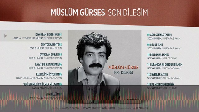 İçiyorsam Sebebi Var (Müslüm Gürses) Official Audio #içiyorsamsebebivar #müslümgürses