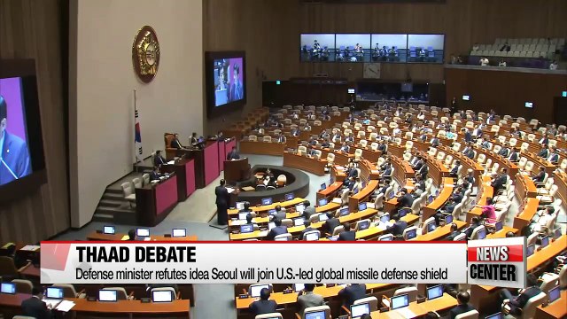 Defense minister refutes idea Seoul will join U.S.-led global missile defense shield