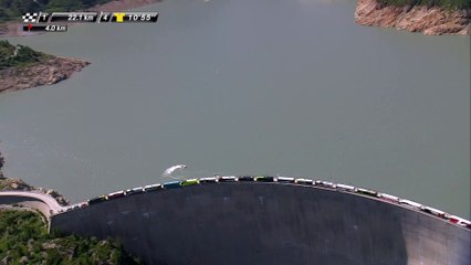 22 KM à parcourir / to go - Étape 17 / Stage 17 (Berne / Finhaut-Emosson) - Tour de France 2016