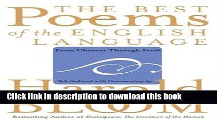 Download Best Poems of the English Language Free Books