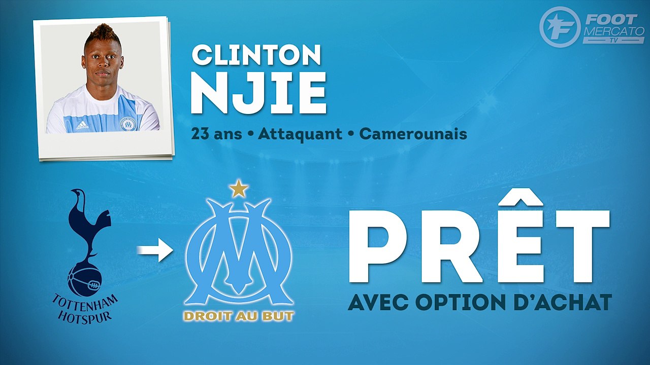 Officiel : Clinton Njie prêté à l'OM !