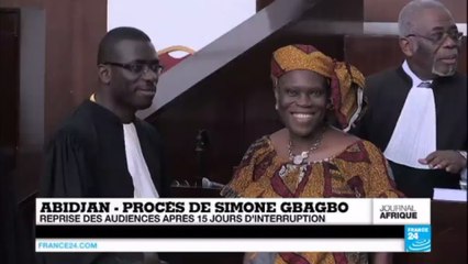 Reprise du procès Simone Gbagbo - Un ancien milicien pro-Gbagbo a directement mis en cause l'ancienne Première dame