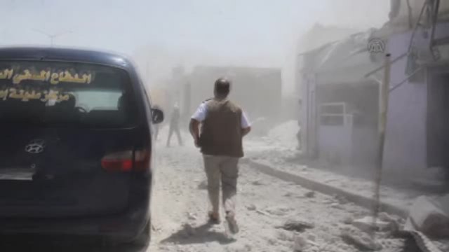 Rus Savaş Uçakları Sivilleri Vurdu, 15 Ölü 34 Yaralı